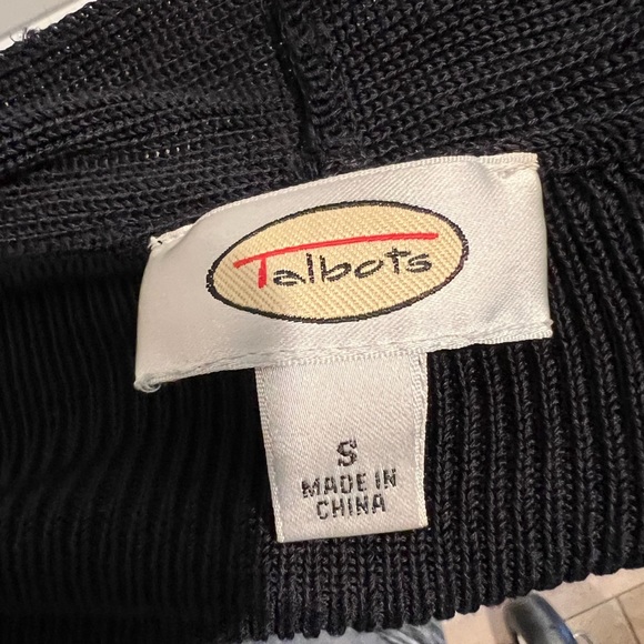 Talbots open front drape cardigan - Picture 3 of 4